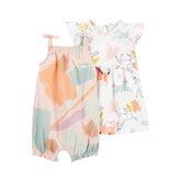 Carter's Kız Bebek 2'li Tulum Set